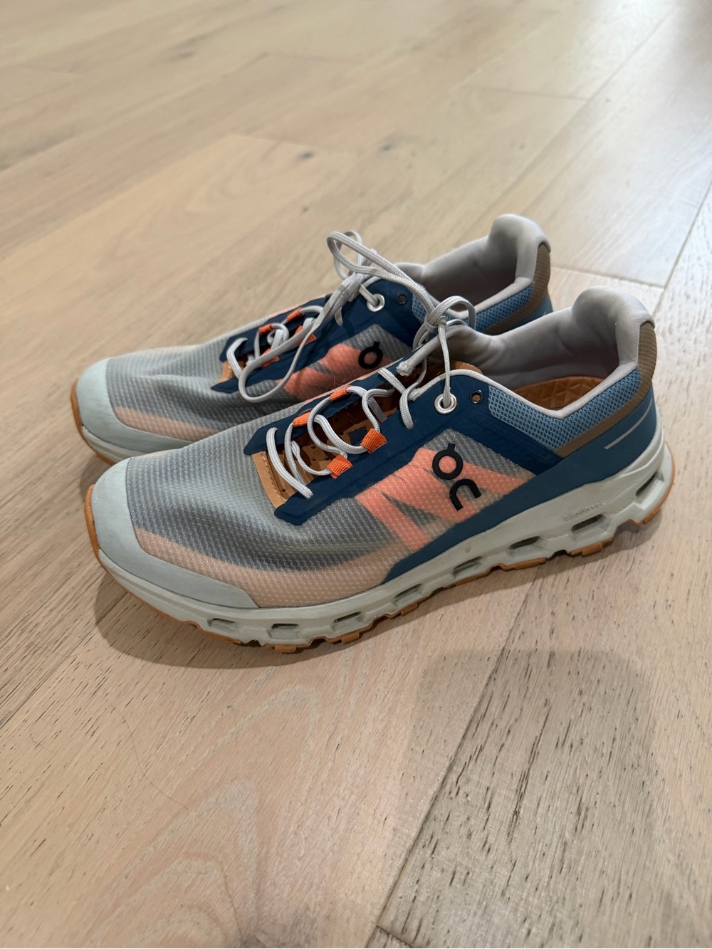 On Running Cloudvista Sneakers in Blue and Peach